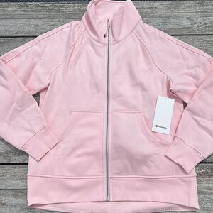 Lululemon Athletica Pink Full-Zip Sweatshirt